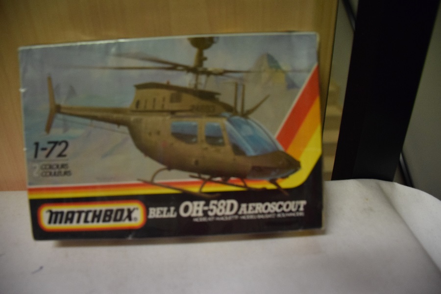 Vintage Plastic Models & Toys | Matchbox 1/72 Bell OH-5D Aero